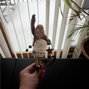 House of Hatten design by Denise Calla Festive Santa Ornament